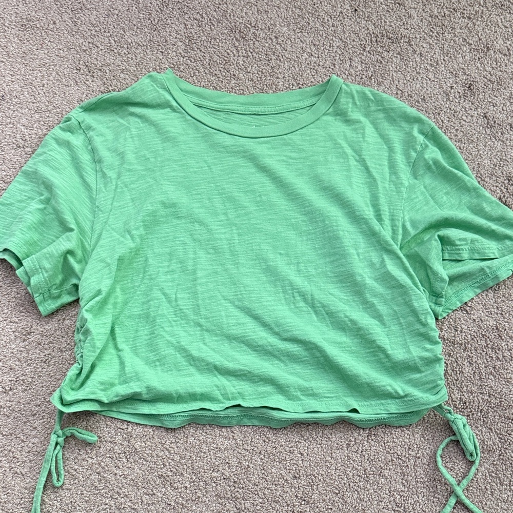 Universal Thread Light Green Crop Top